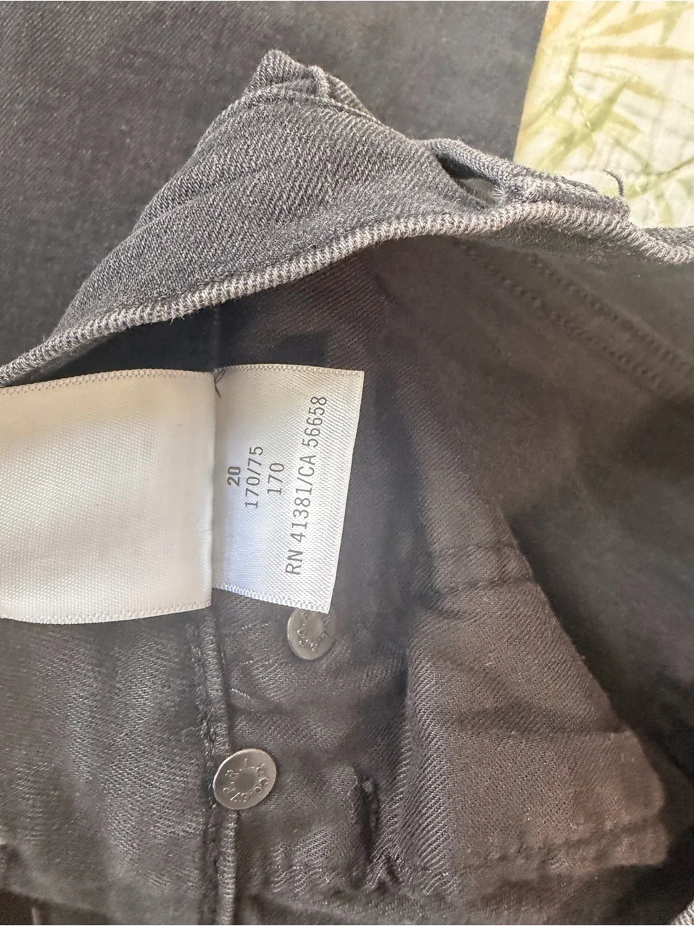 Ralph Lauren Kids Charcoal Black Jeans